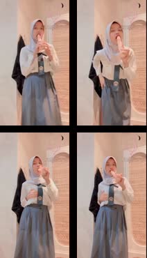 Panya hijab pulan sekolah colmek