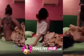 คลิปหลุดทางบ้าน วัยรุ่นตั้งกล้องเย็ดกัน จับเย็ดกระแทกสุดเสียวควยโดนแฟนชักว่าวปล่อยน้ำอสุจิแตกเต็มหน้าอก