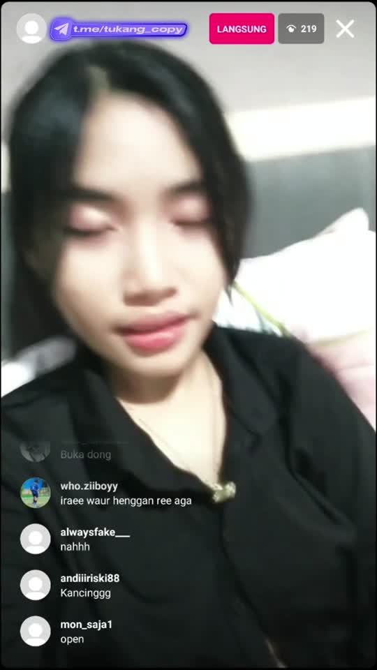 Chelaa Dini Live Ngobok Memek