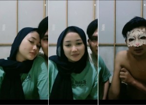 Ica Lepas Jilbab Saat Ngentot
