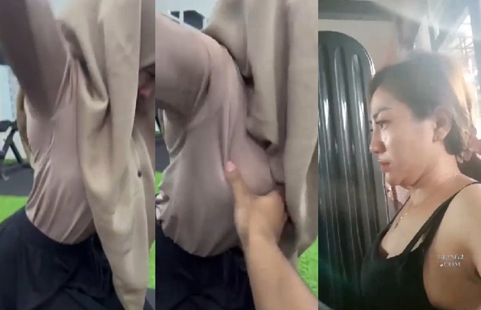 Ukhti Ditempat Gym Serasa Milik Sendiri